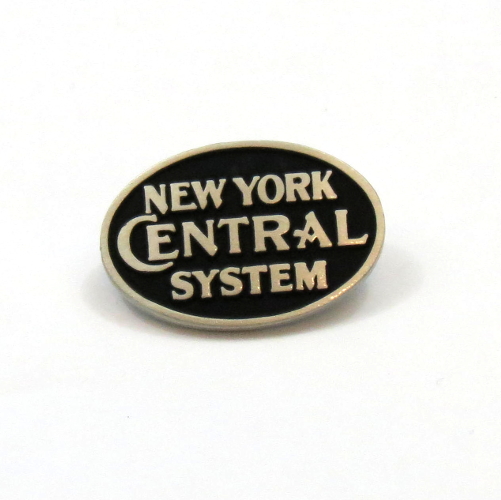 New York Central System Black Pin