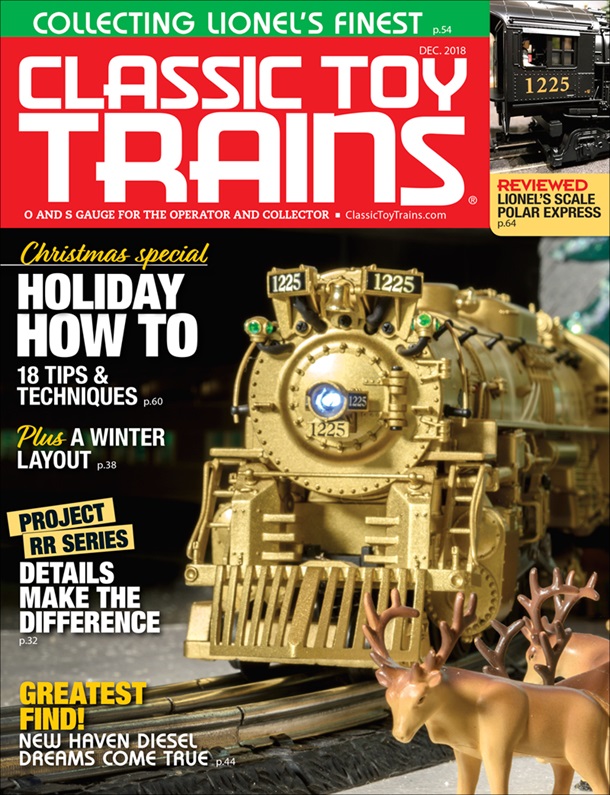 Classic Toy Trains December 2018