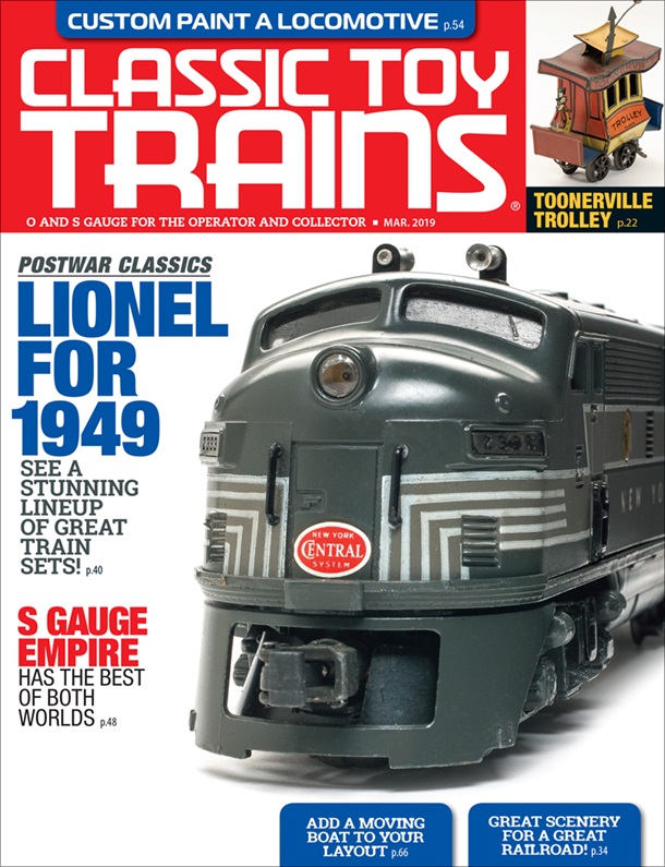 Classic Toy Trains March 2019