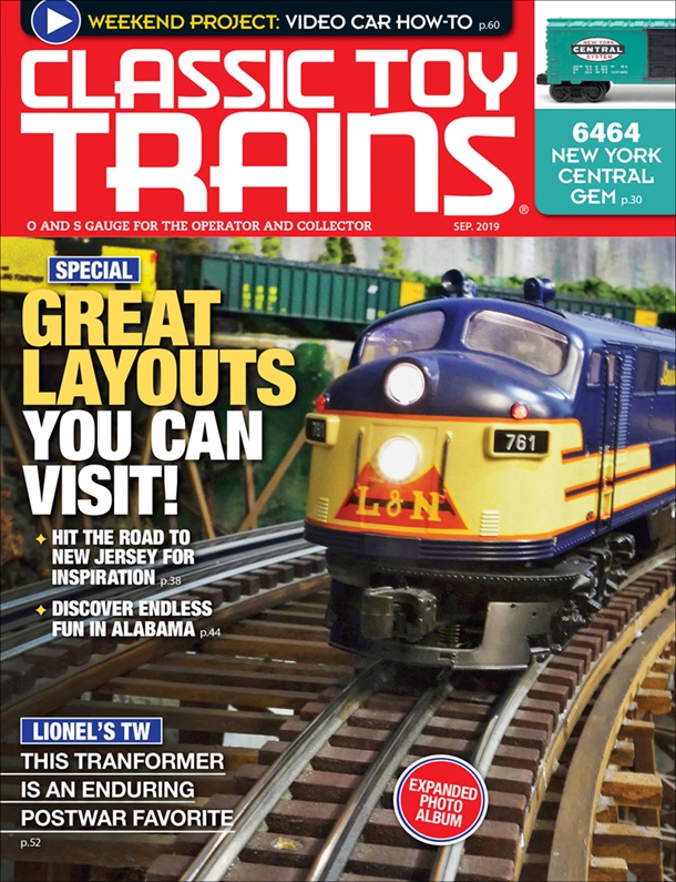 Classic Toy Trains September 2019