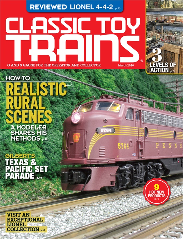 Classic Toy Trains March 2020