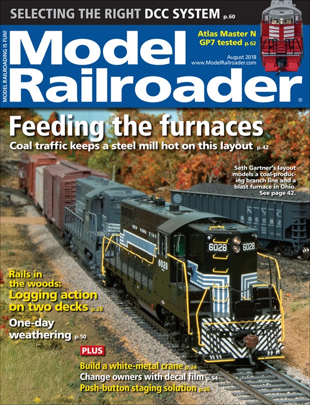 Model Railroader August 2018