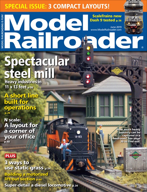 Model Railroader June 2019