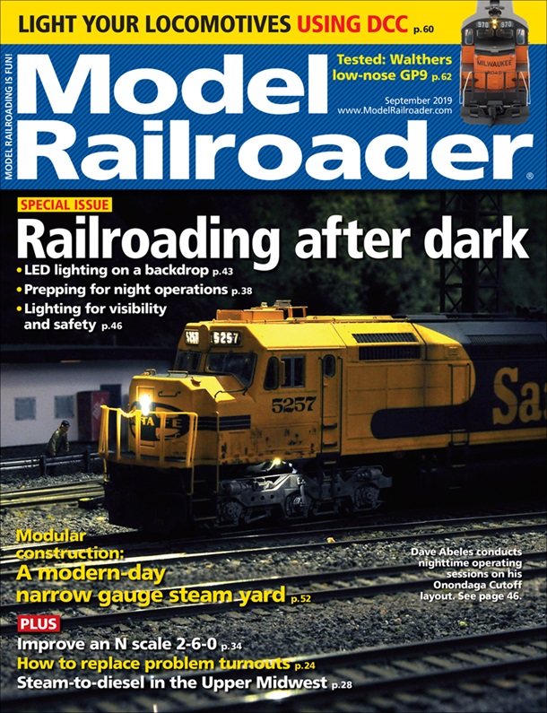 Model Railroader September 2019