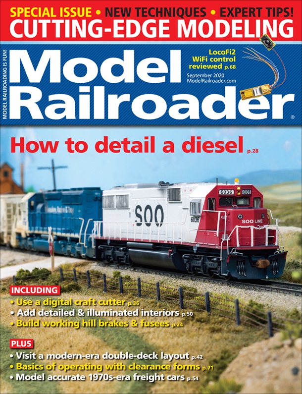 Model Railroader September 2020