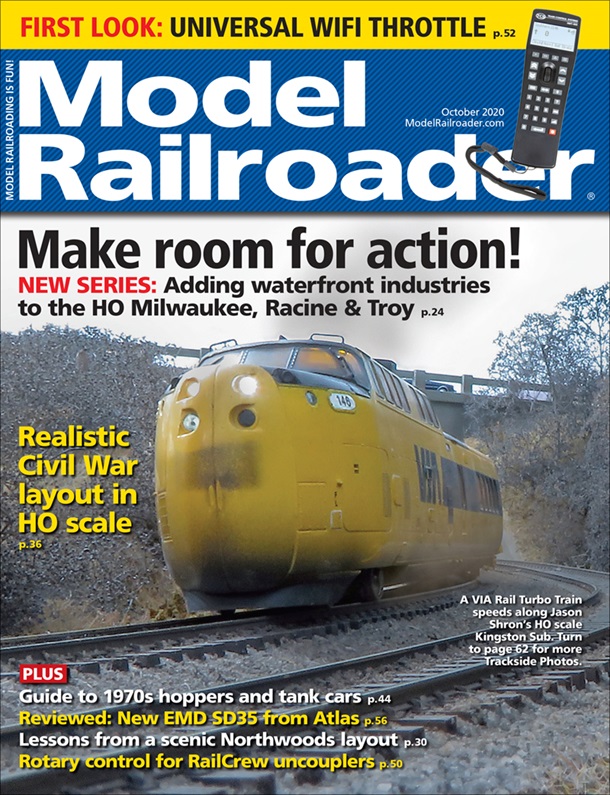 Model Railroader October 2020