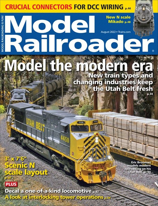 Model Railroader August 2022