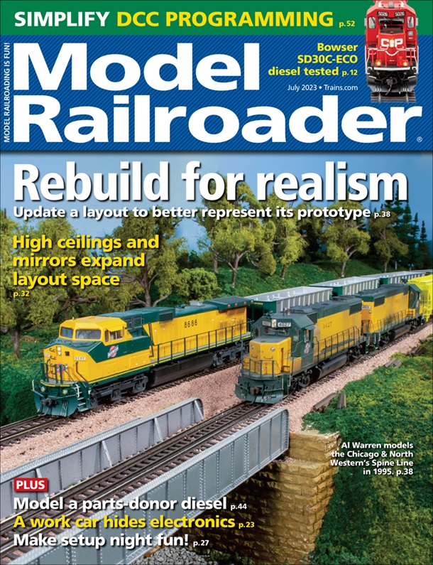 Model Railroader July 2023