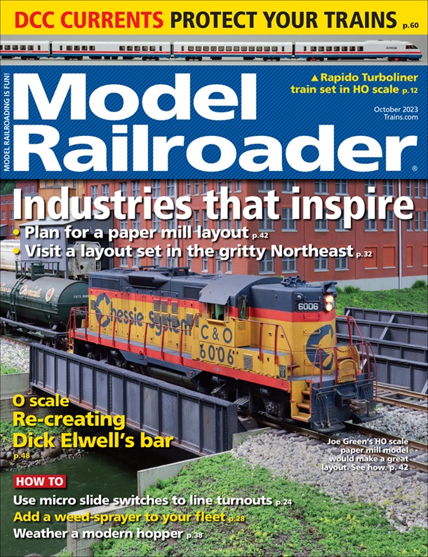 Model Railroader October 2023