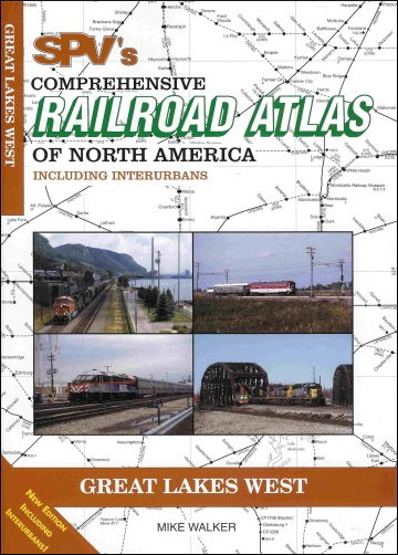 Railroad Atlas of North America: Great Lakes West