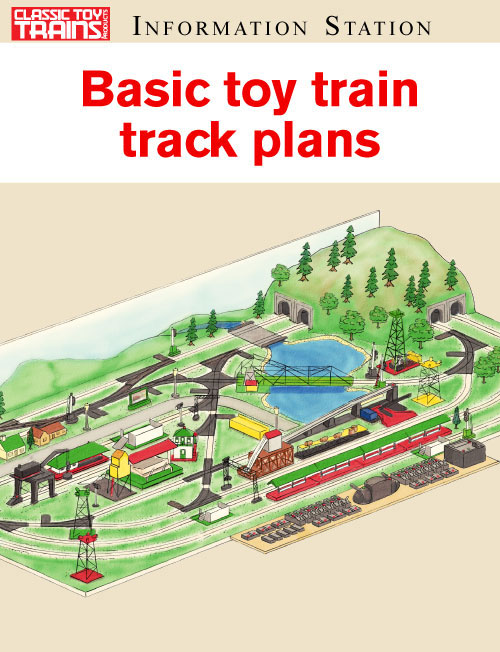 Basic Toy Train Track Plans