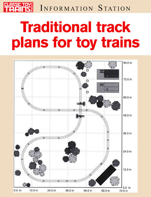 Traditional Track Plans for Toy Trains