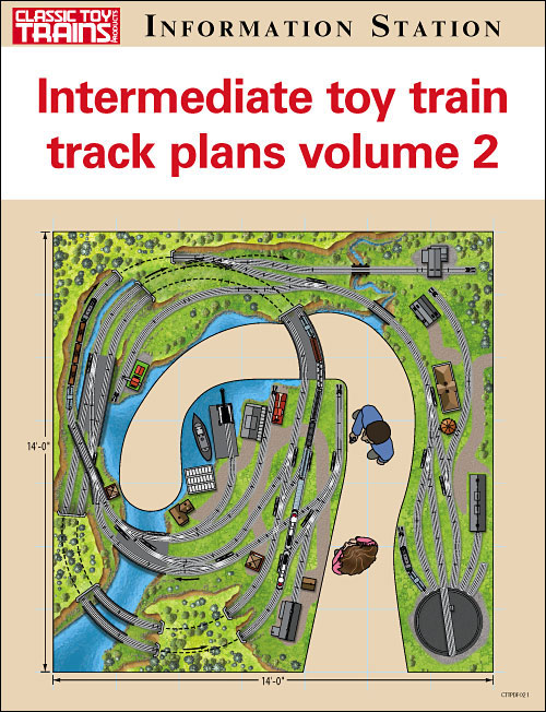 Intermediate Toy Train Track Plans Vol. 2