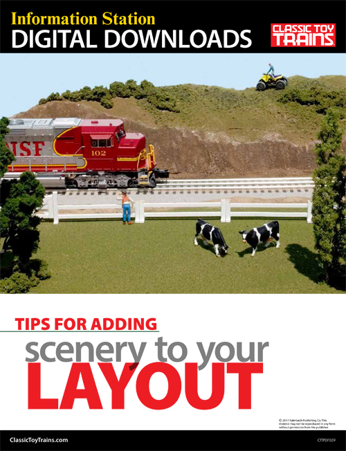 Tips for Adding Scenery to Your Layout