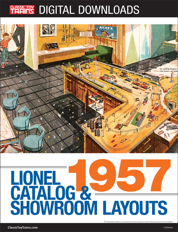 1957 Lionel Catalog & Showroom Layouts