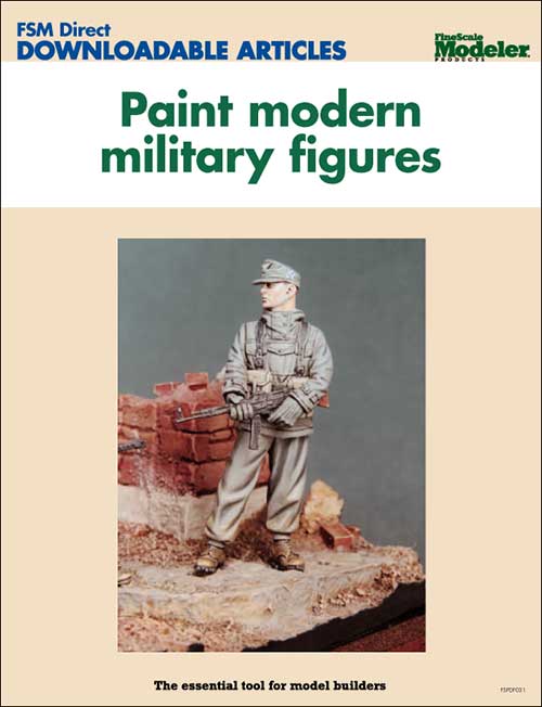 Paint modern military figures
