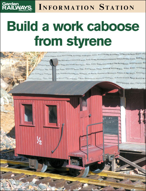 Build a work caboose from styrene 