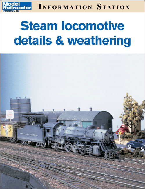 Steam locomotive details and weathering 