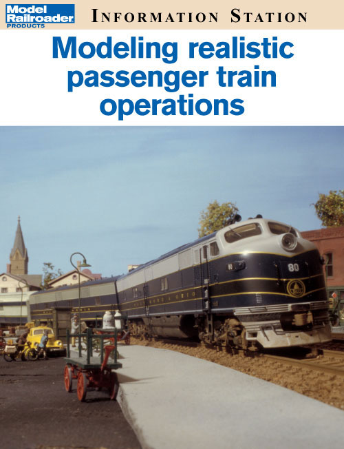 Modeling realistic passenger train operations 