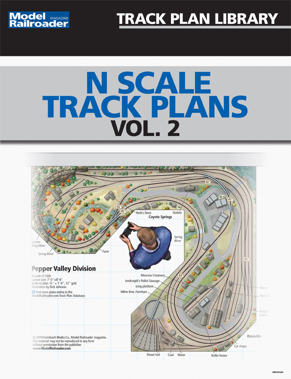 Track Plan Library: N Scale Track Plans Vol. 2