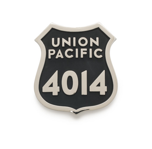 Union Pacific 4014 Spot Plate Belt Buckle