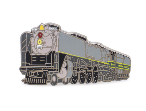 UP 8444 Locomotive 2 Tone Gray Pin