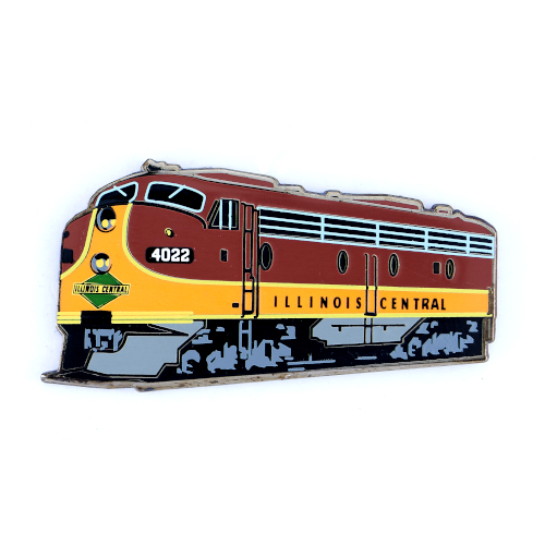 Illinois Central E8 Locomotive Pin
