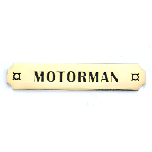 Motorman Emblem Pin