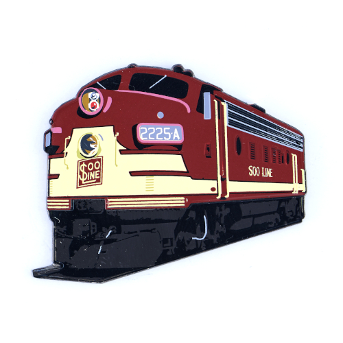 Soo Line 2225-A F7 Locomotive Pin