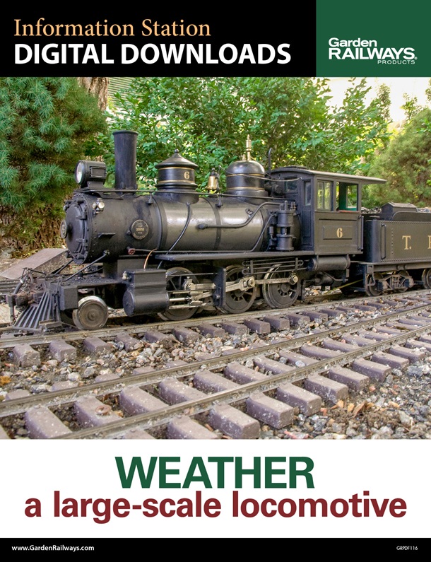 Weather a Large-Scale Locomotive