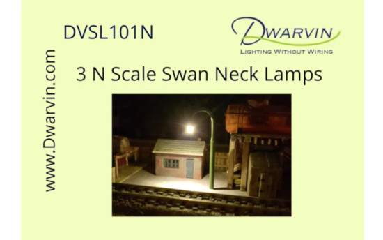 Swan Neck Lamps N - 3pk