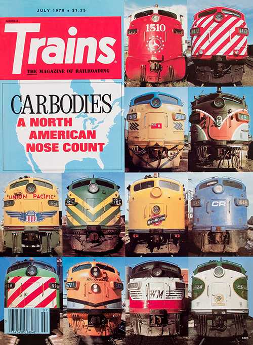 Vintage Trains Cover: Carbodies - July 1978