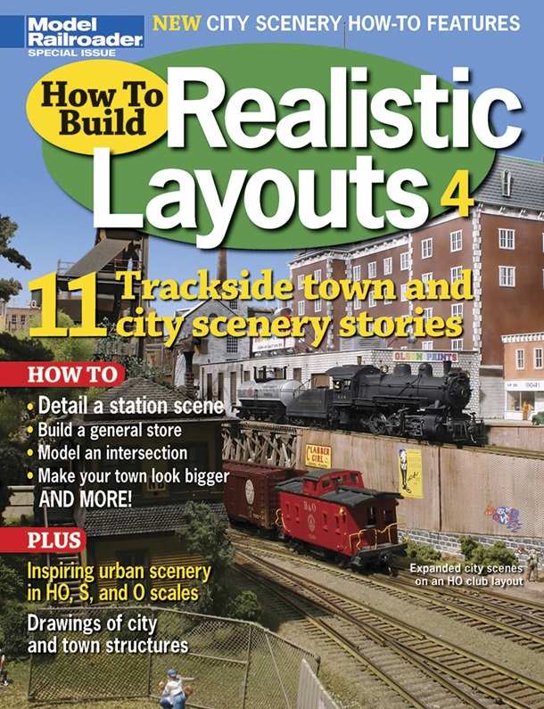 How To Build Realistic Layouts: Trackside town and city scenery