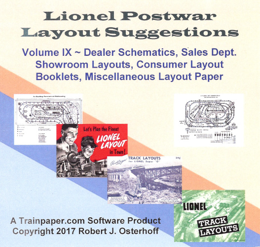 Lionel Postwar Layout Suggestions Volume IX DVD