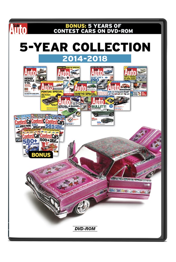 Scale Auto: 5-Year Collection 2014-2018 DVD-ROM