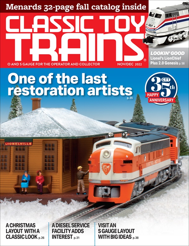 Classic Toy Trains Nov/Dec 2022