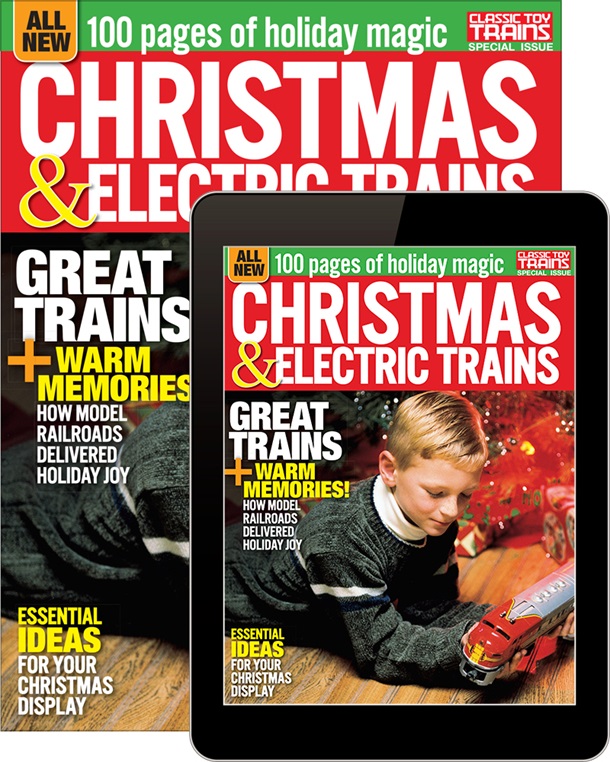 Christmas and Electric Trains