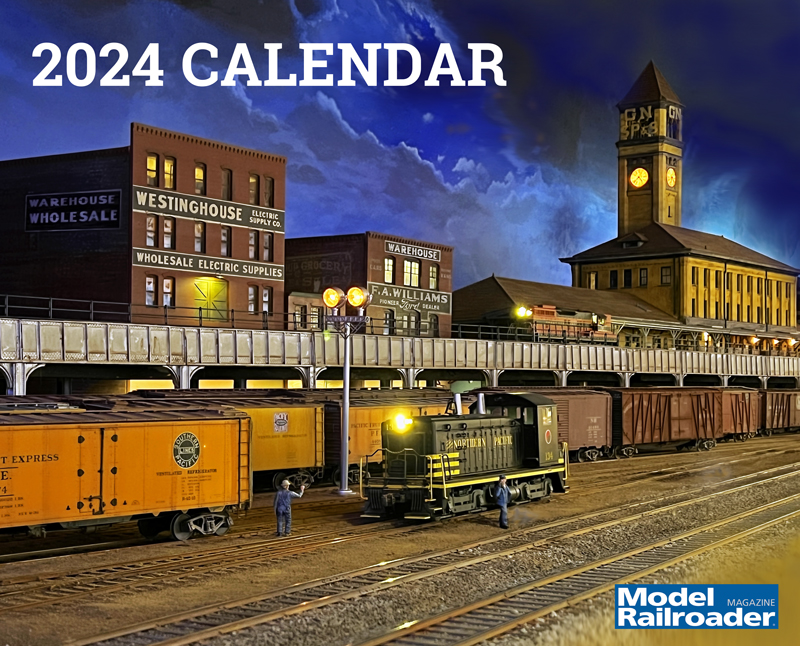 Model Railroader 2024 Calendar Kalmbach Hobby Store