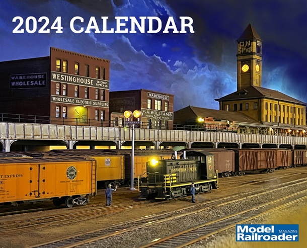 Model Railroader 2024 Calendar