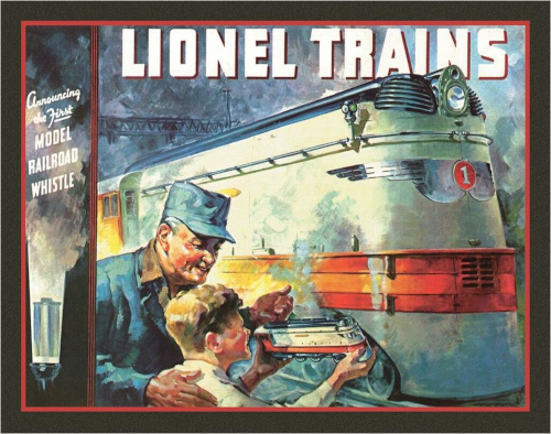 Lionel 1935 Cover Metal Sign
