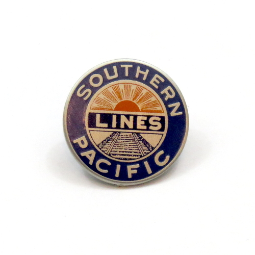 Southern Pacific Blue Pin