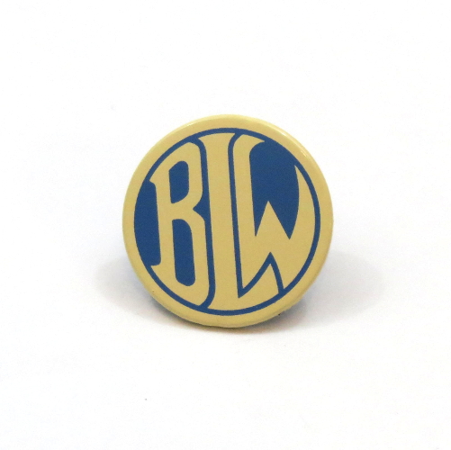 Baldwin Locomotive Works Logo Pin
