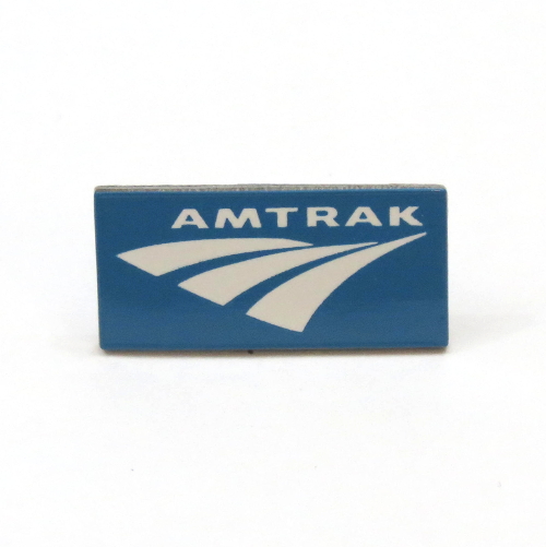 Amtrak Logo Pin