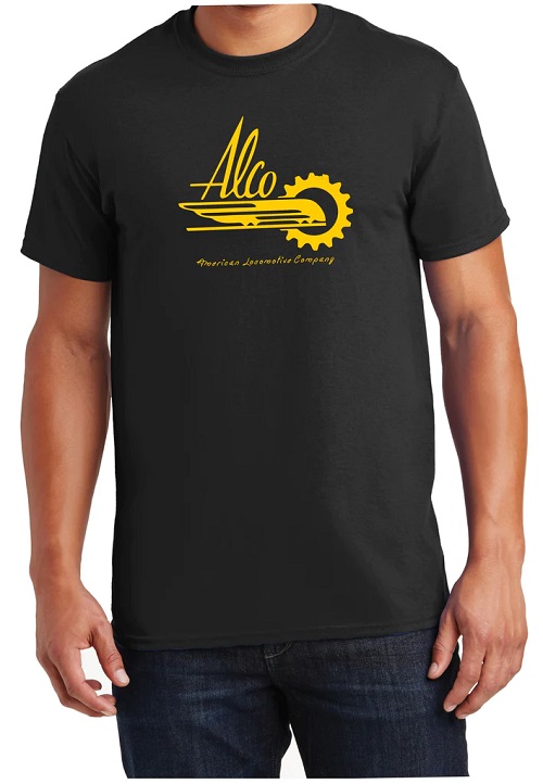 American Locomotive Co. Art Deco Logo Shirt 