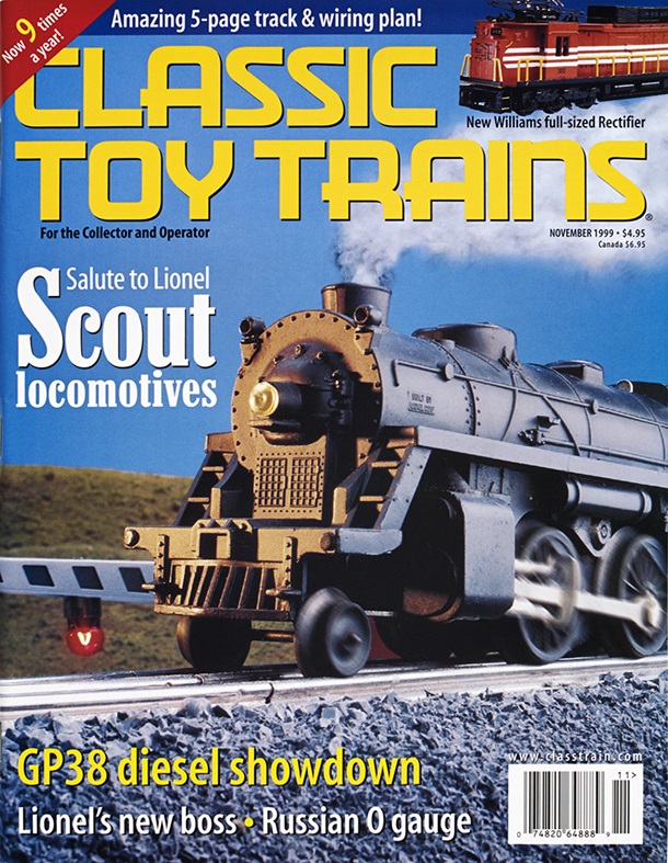 Classic Toy Trains November 1999