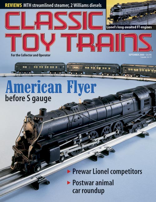 Classic Toy Trains September 2000