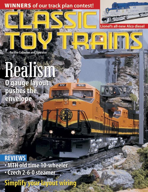 Classic Toy Trains November 2000