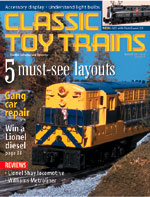 Classic Toy Trains February 2001