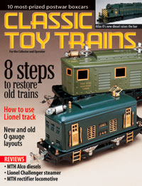 Classic Toy Trains March 2001
