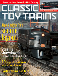 Classic Toy Trains May 2001